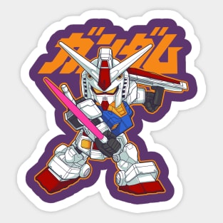 Mini Gundam Sticker